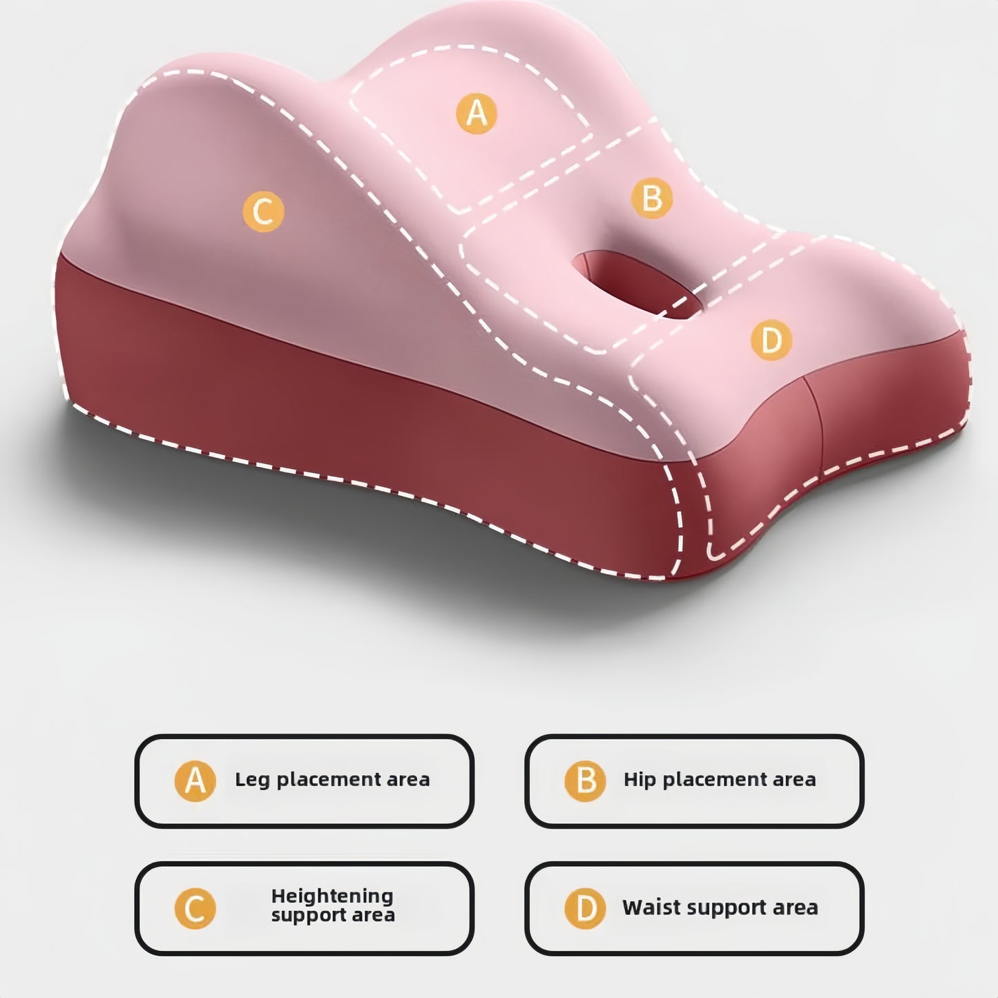 The LoveNest Pillow - Perfectly Designed For Couples